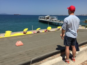Мы во Влере. Албания. Стык Адриатического и Ионического морей
