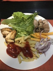 Еда в ресторане Xperience Sea Breeze