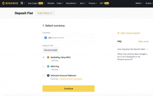 Как пополнить баланс binance за гривну